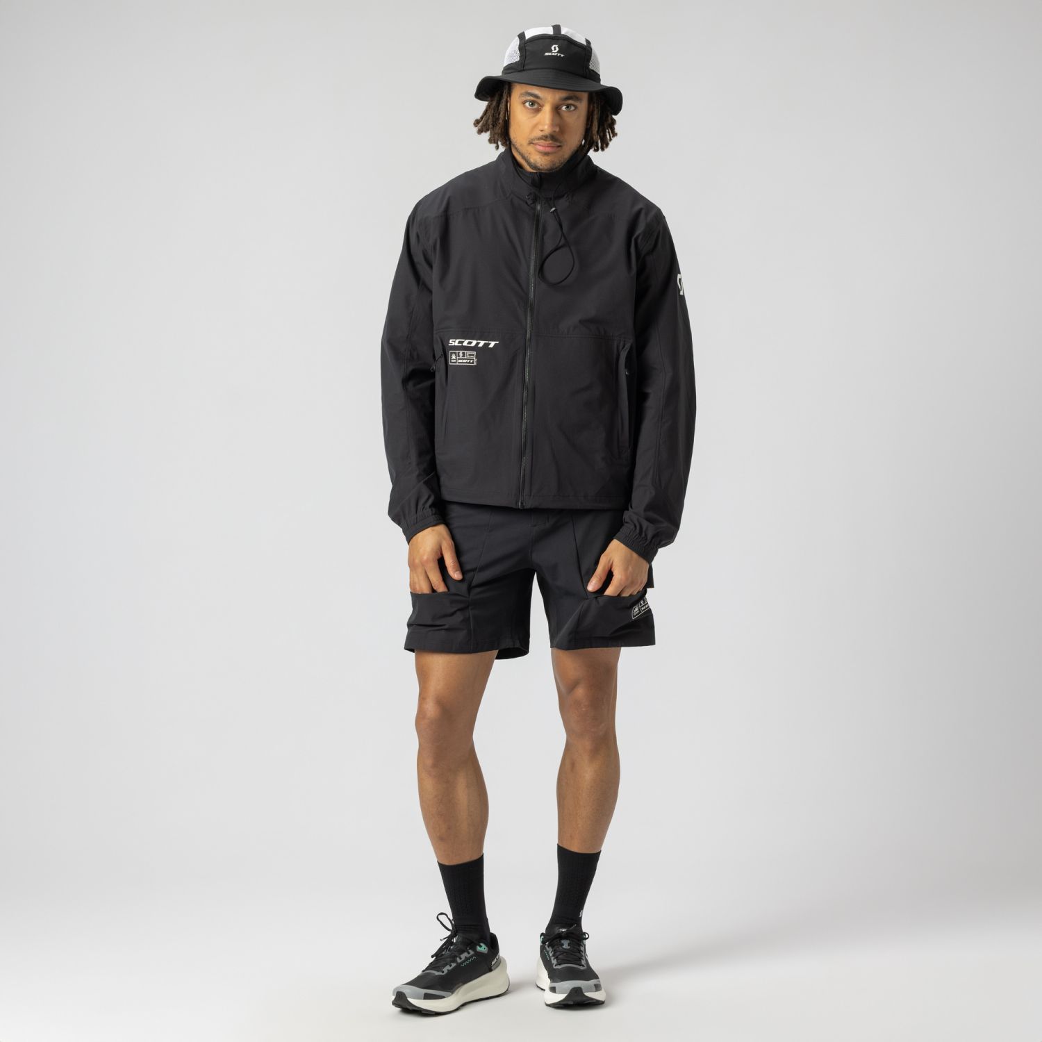 Chaqueta de hombre EXPLORAIR ESCAPE Scott - Negro Negro-3