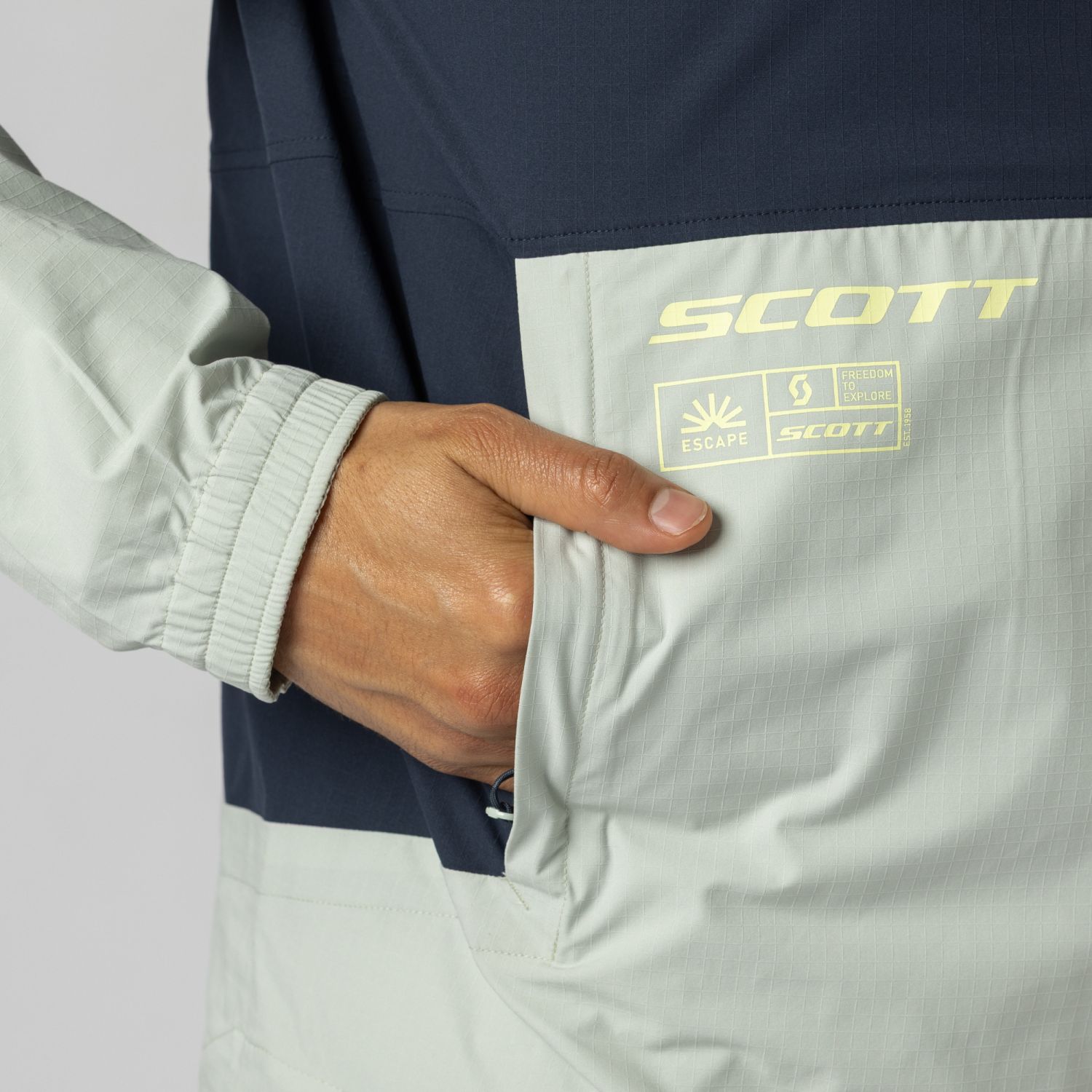Chaqueta de hombre EXPLORAIR ESCAPE Scott - Azul marino Azul marino-6