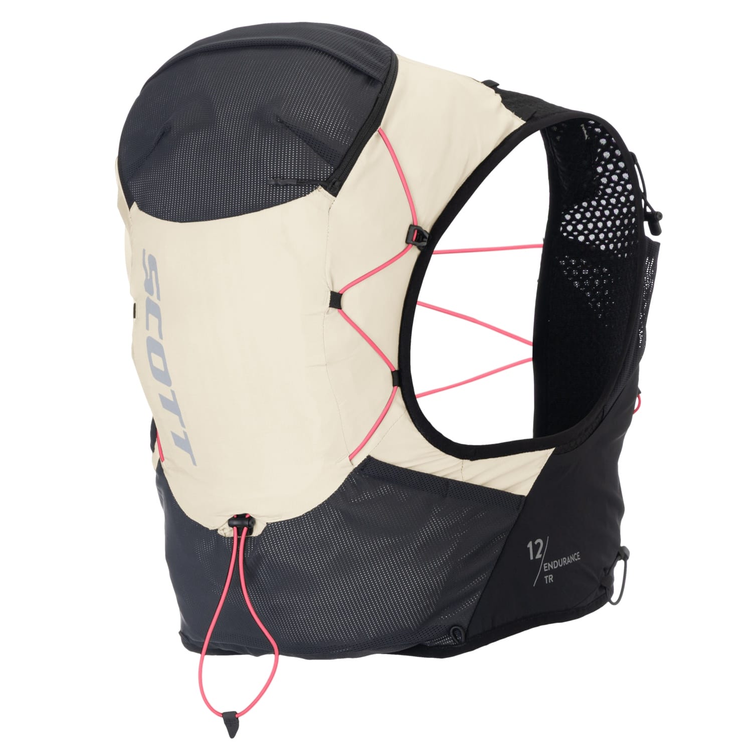Mochila de trail running unisex ENDURANCE TR 12 L Scott - Blanco roto Blanco roto-1