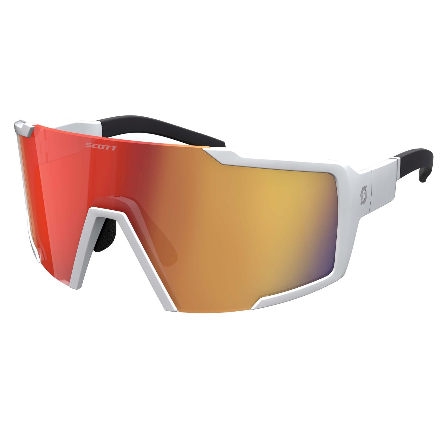 Imagen 0 de Gafas de sol de ciclismo SHIELD lente categoría 3 Scott Blanco