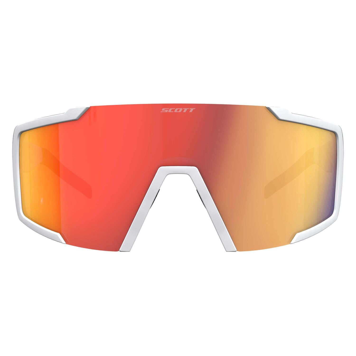 Gafas de sol de ciclismo SHIELD lente categoría 3 Scott - Blanco Blanco-2