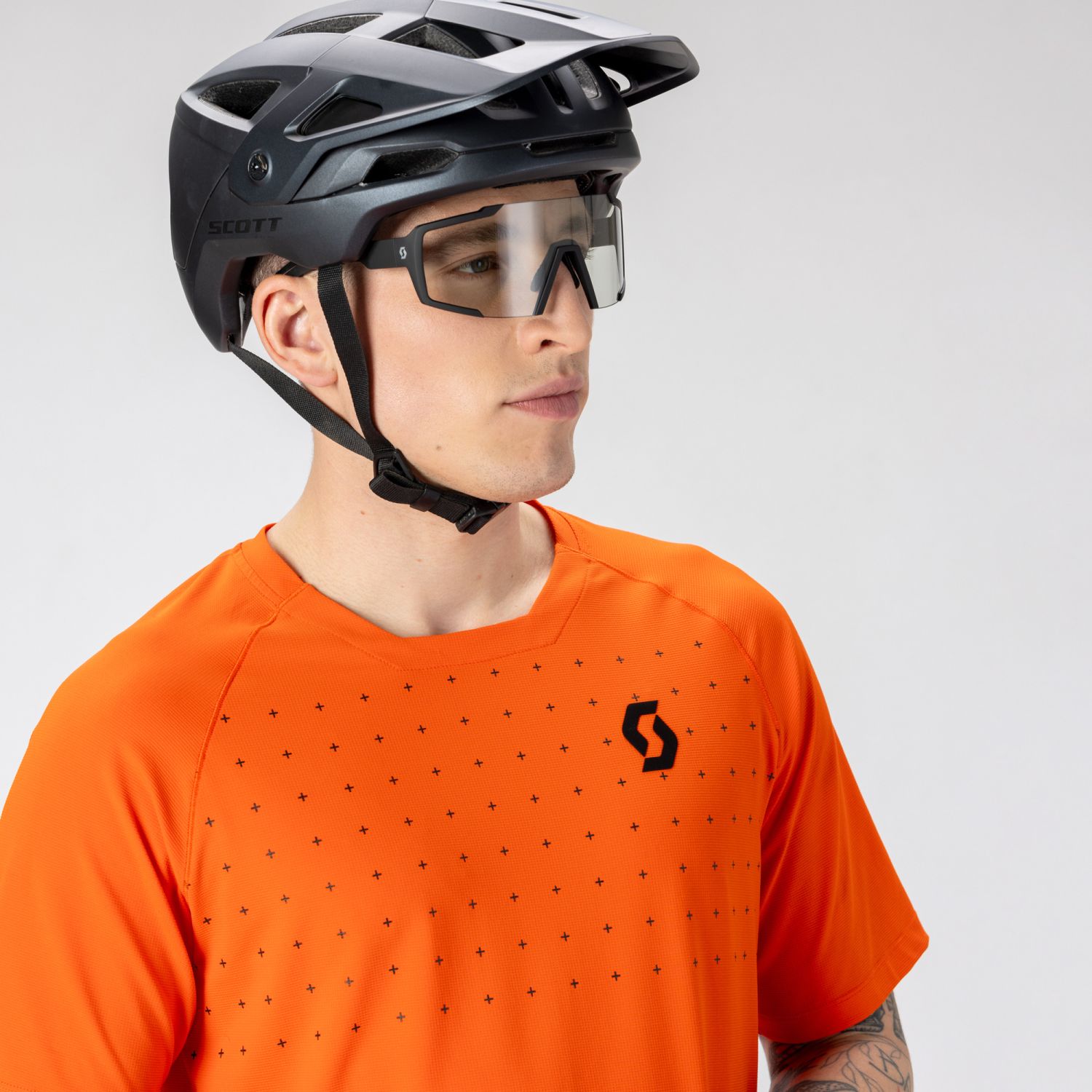 Gafas de sol de ciclismo SHIELD LIGHT SENSITIVE lente fotocromática Scott - Negro Negro-5