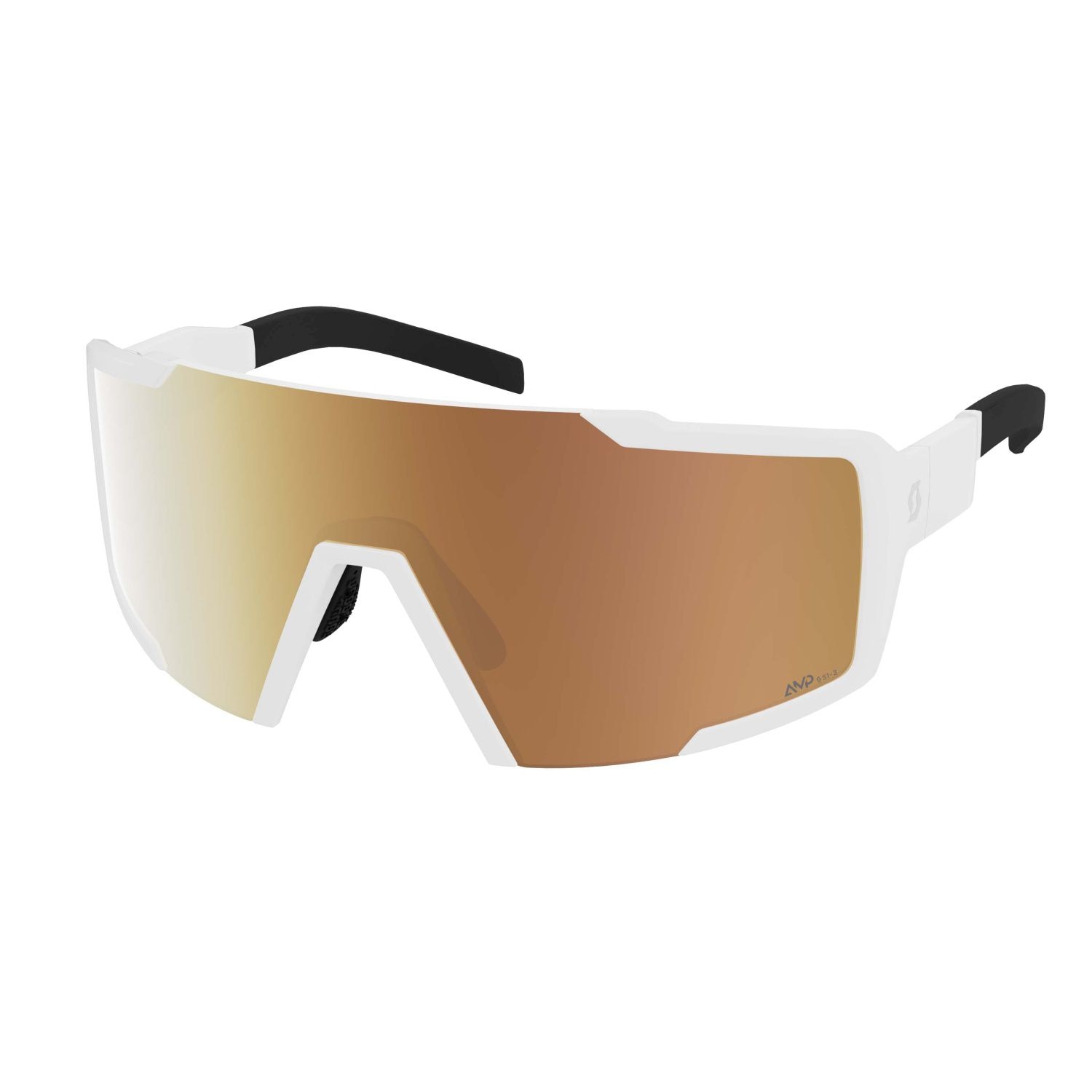 Imagen 0 de Gafas de sol de ciclismo SHIELD LIGHT SENSITIVE lente fotocromática Scott Blanco