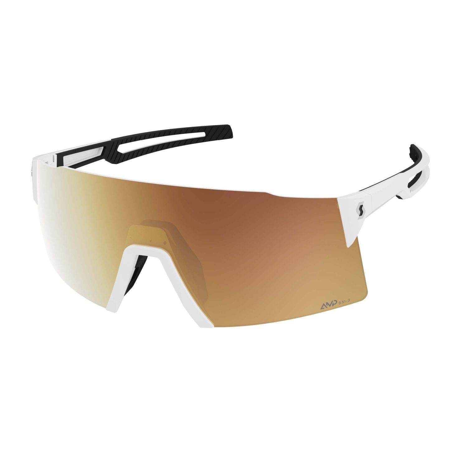 Imagen 0 de Gafas de sol de ciclismo STRIDE COMPACT LIGHT SENSI lente fotocromática Scott Blanco