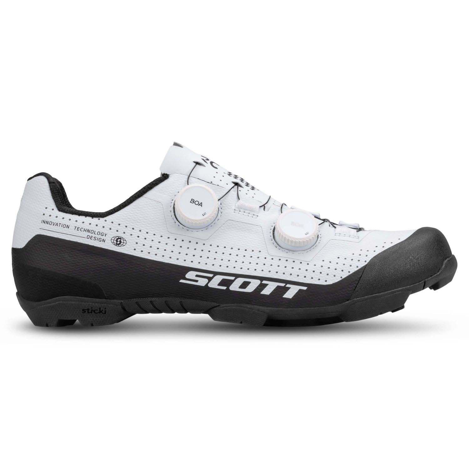 Imagen 0 de Zapatillas de ciclismo de hombre MTB RC Scott Blanco