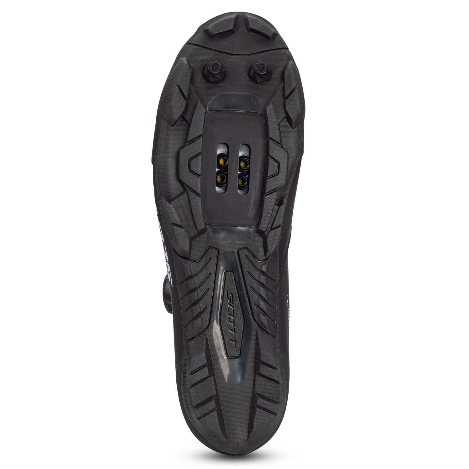 Imagen 2 de Zapatillas de ciclismo de hombre MTB TEAM BOA Scott - Negro Negro