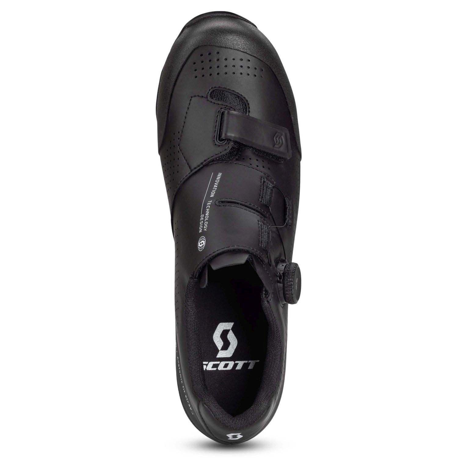 Imagen 5 de Zapatillas de ciclismo de hombre MTB TEAM BOA Scott - Negro Negro