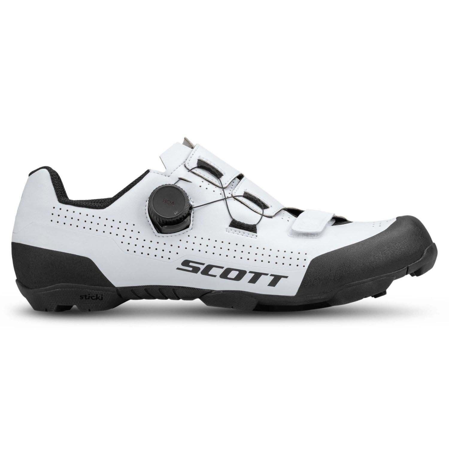 Imagen 0 de Zapatillas de ciclismo de hombre MTB TEAM BOA Scott Blanco