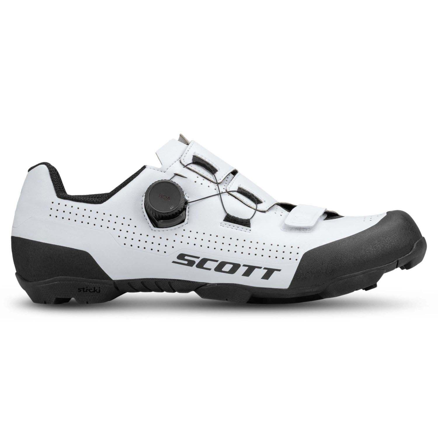 Scott Zapatillas de ciclismo de hombre MTB TEAM BOA Blanco