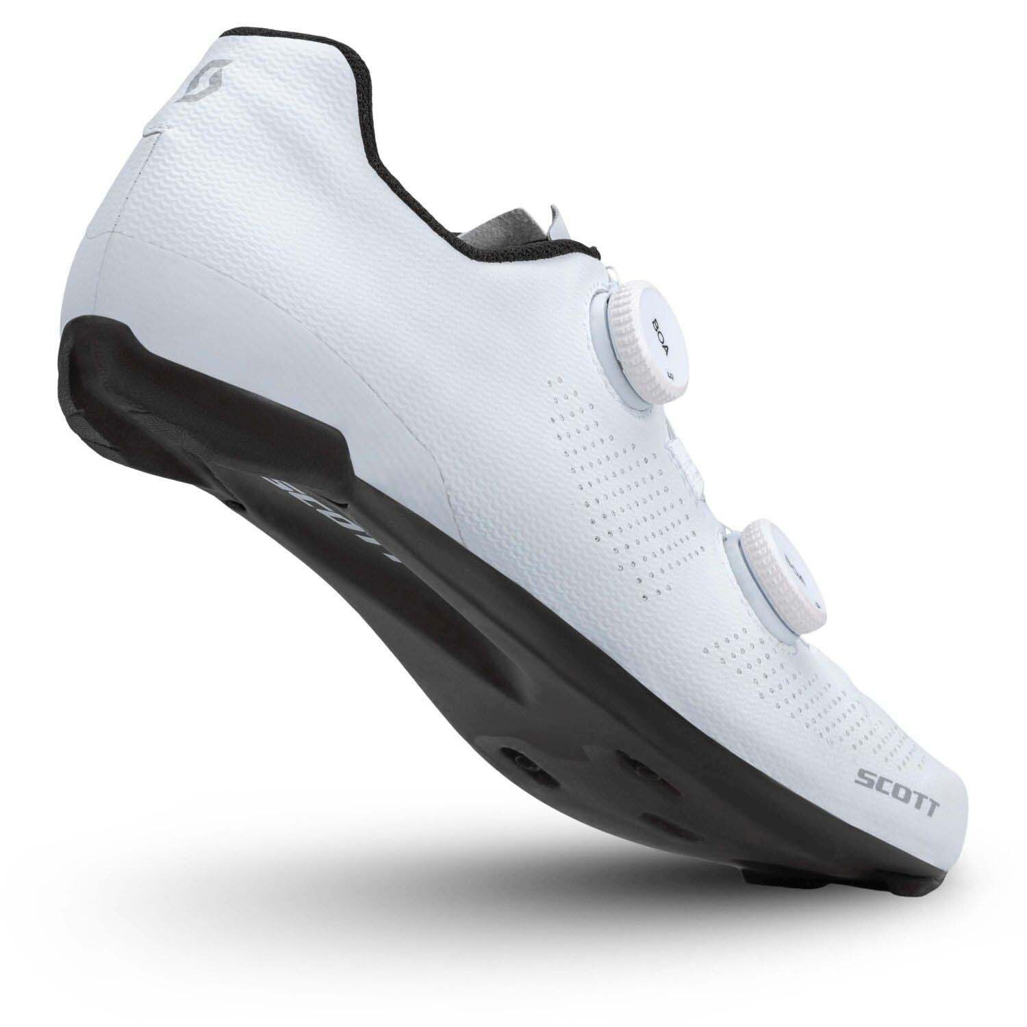 Imagen 6 de Zapatillas de ciclismo de hombre ROAD RC Scott - Blanco Blanco