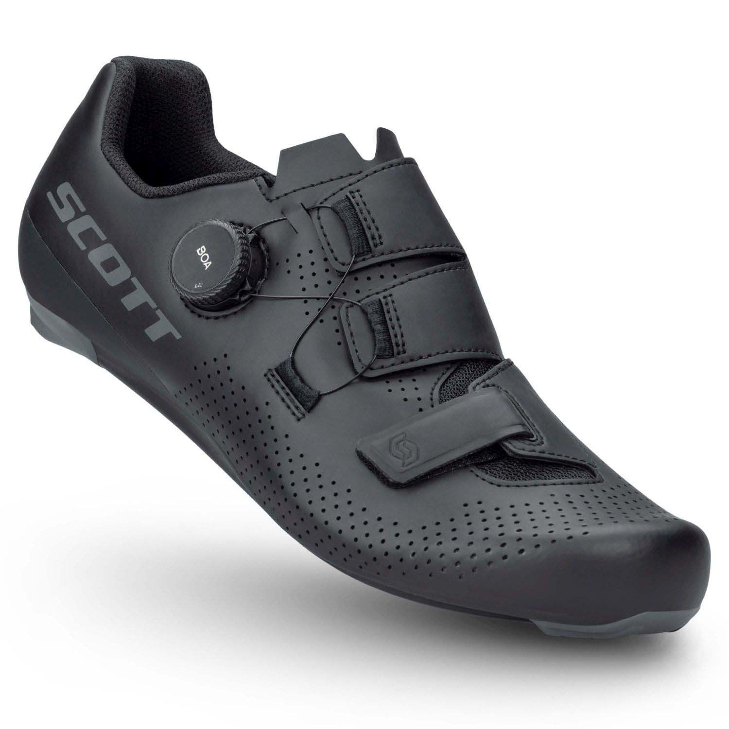Imagen 3 de Zapatillas de ciclismo de hombre ROAD TEAM BOA Scott - Negro Negro