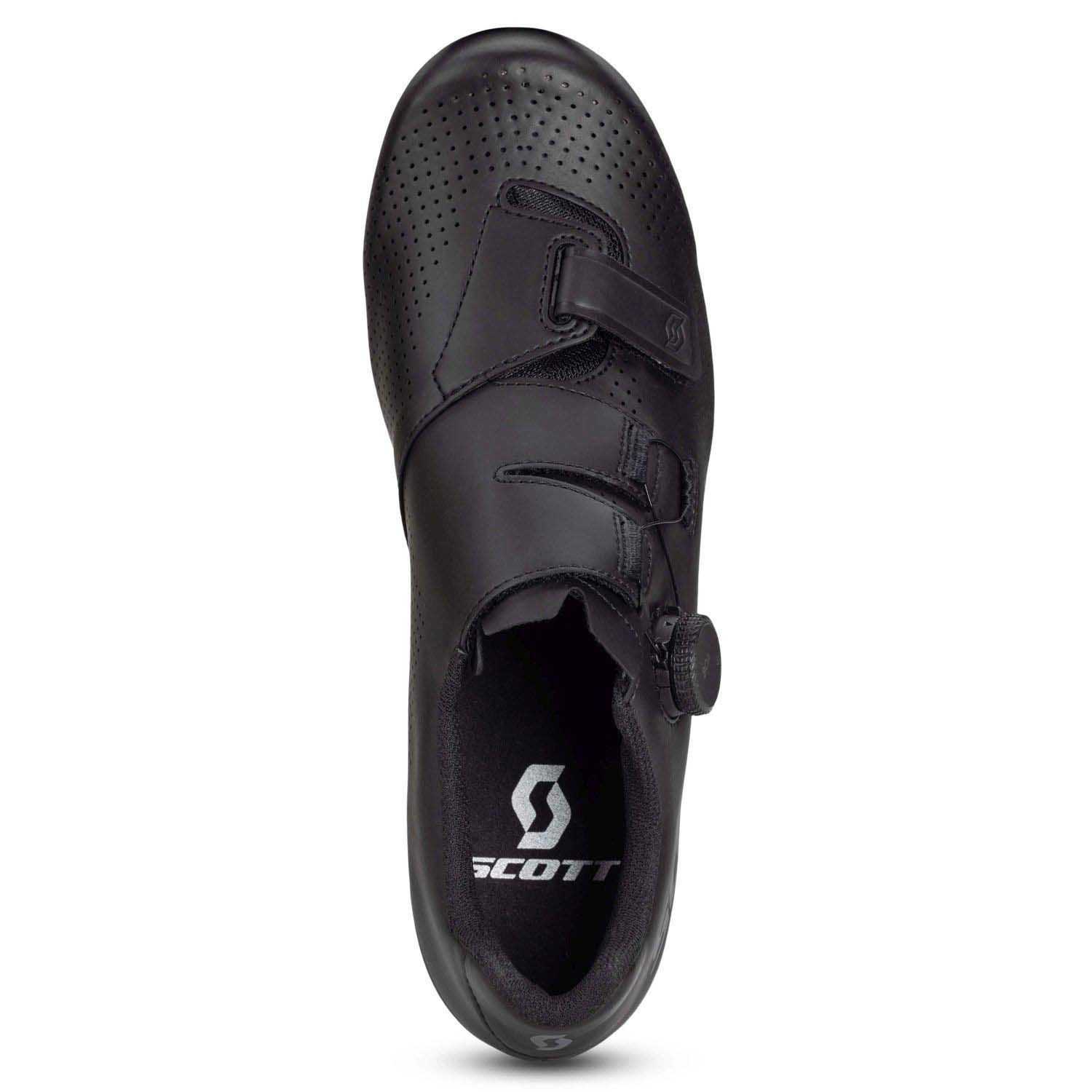 Imagen 5 de Zapatillas de ciclismo de hombre ROAD TEAM BOA Scott - Negro Negro