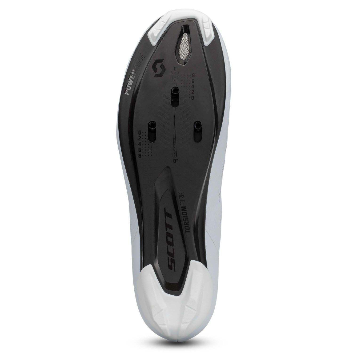 Imagen 2 de Zapatillas de ciclismo de hombre ROAD VERTEC BOA Scott - Blanco Blanco