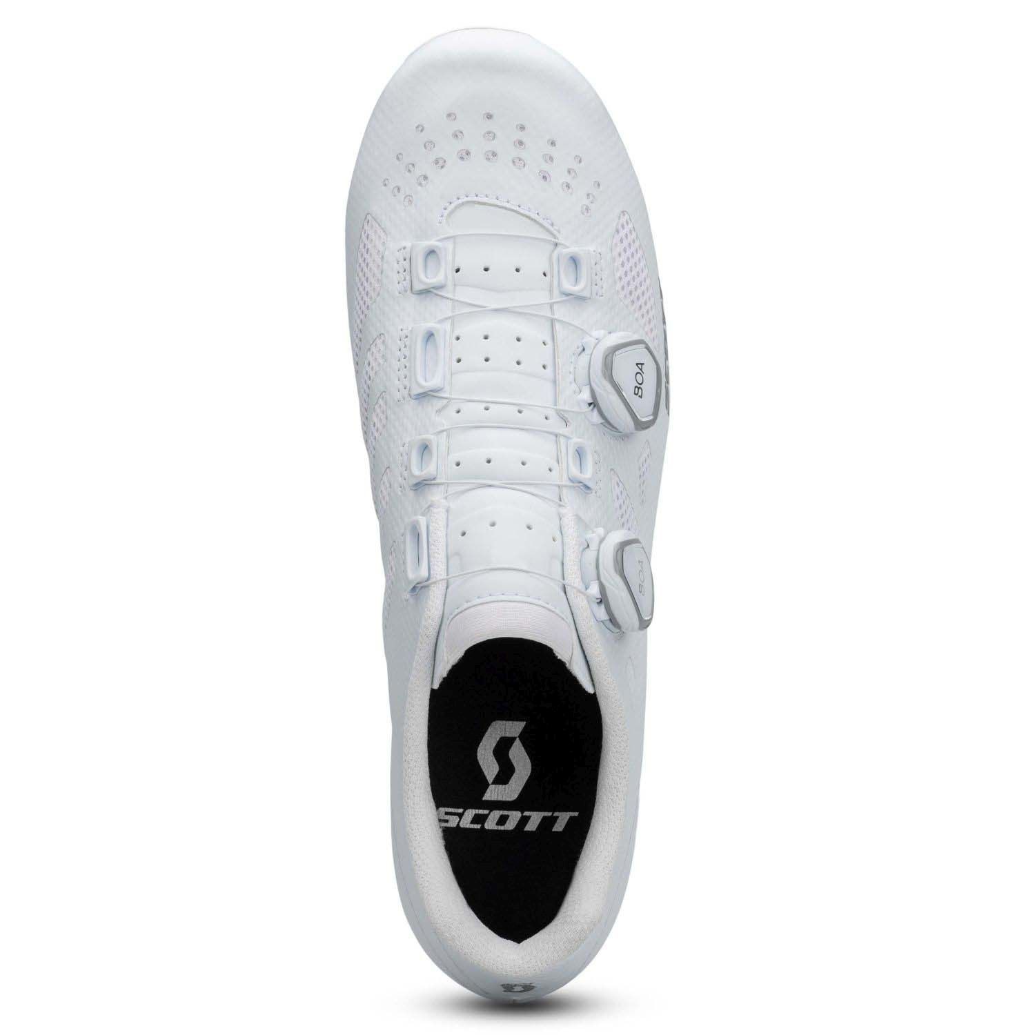 Imagen 5 de Zapatillas de ciclismo de hombre ROAD VERTEC BOA Scott - Blanco Blanco