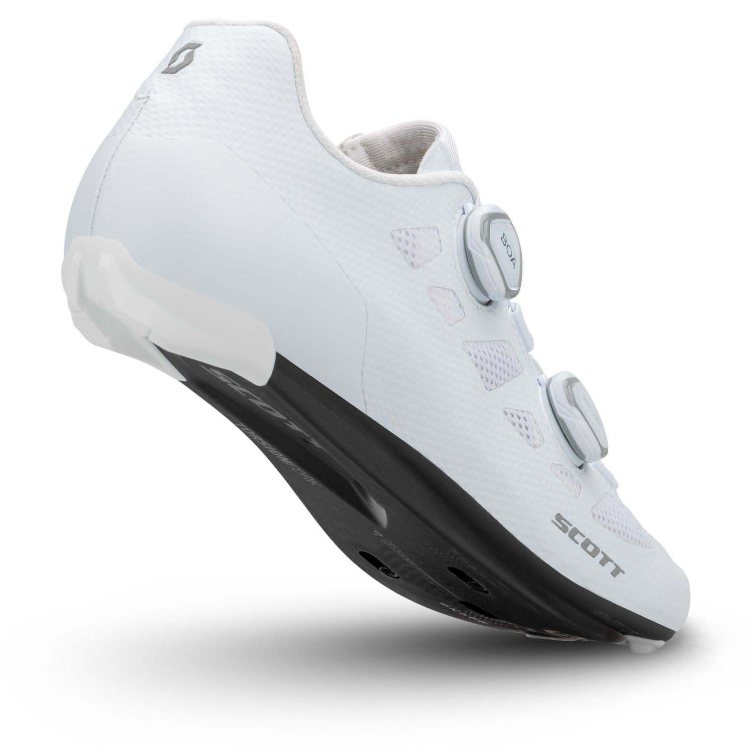 Imagen 6 de Zapatillas de ciclismo de hombre ROAD VERTEC BOA Scott - Blanco Blanco