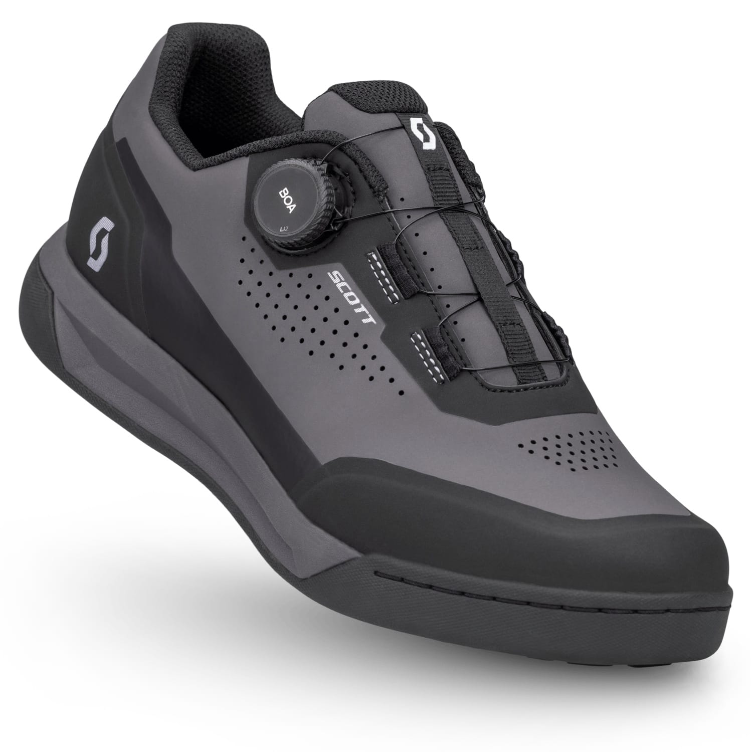Zapatillas de ciclismo de mujer WS MTB VOLT EVO CLIP BOA Scott - Gris Gris-4