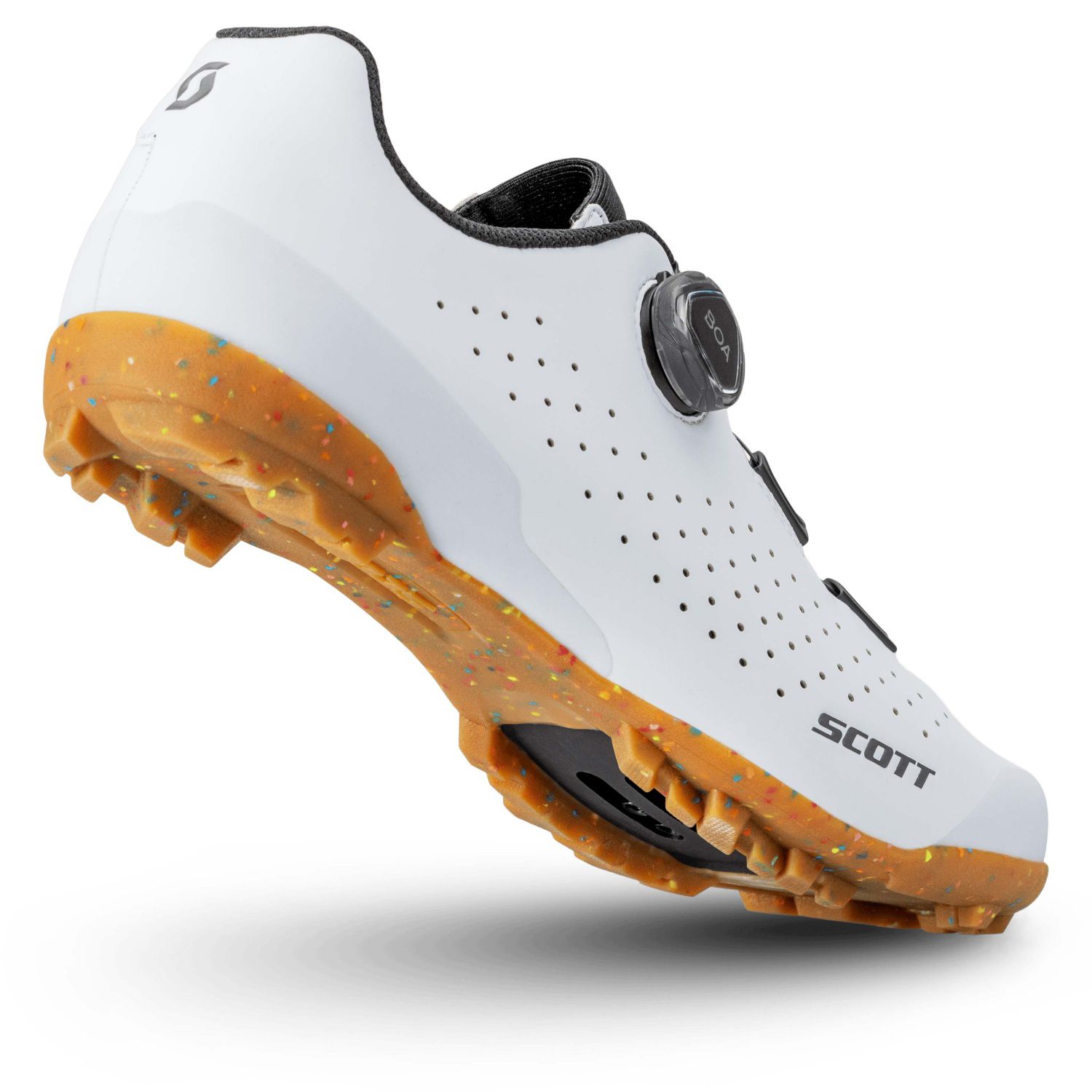 Imagen 3 de Zapatillas de ciclismo de hombre GRAVEL PRO Scott - Blanco Blanco