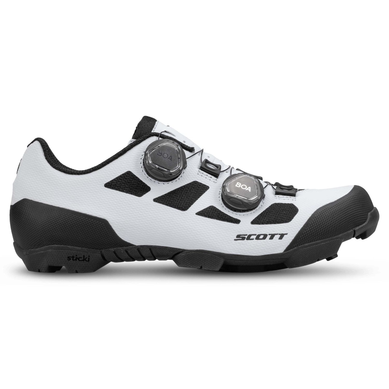 Imagen 0 de Zapatillas de ciclismo de mujer MTB VERTEC Scott Blanco