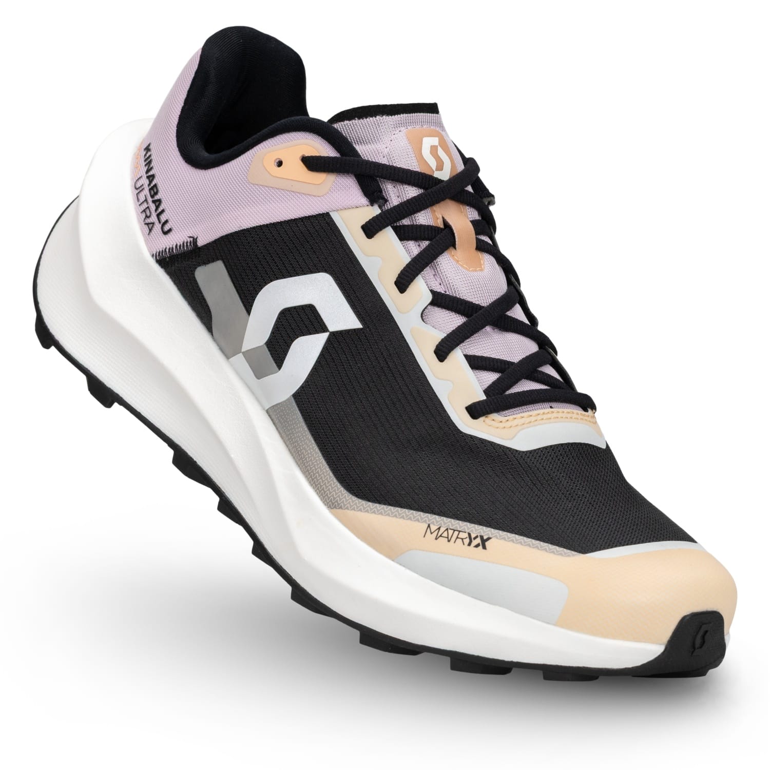 Imagen 3 de Zapatillas de trail running de mujer KINABALU ULTRA Scott - Negro / Rosa Negro / Rosa