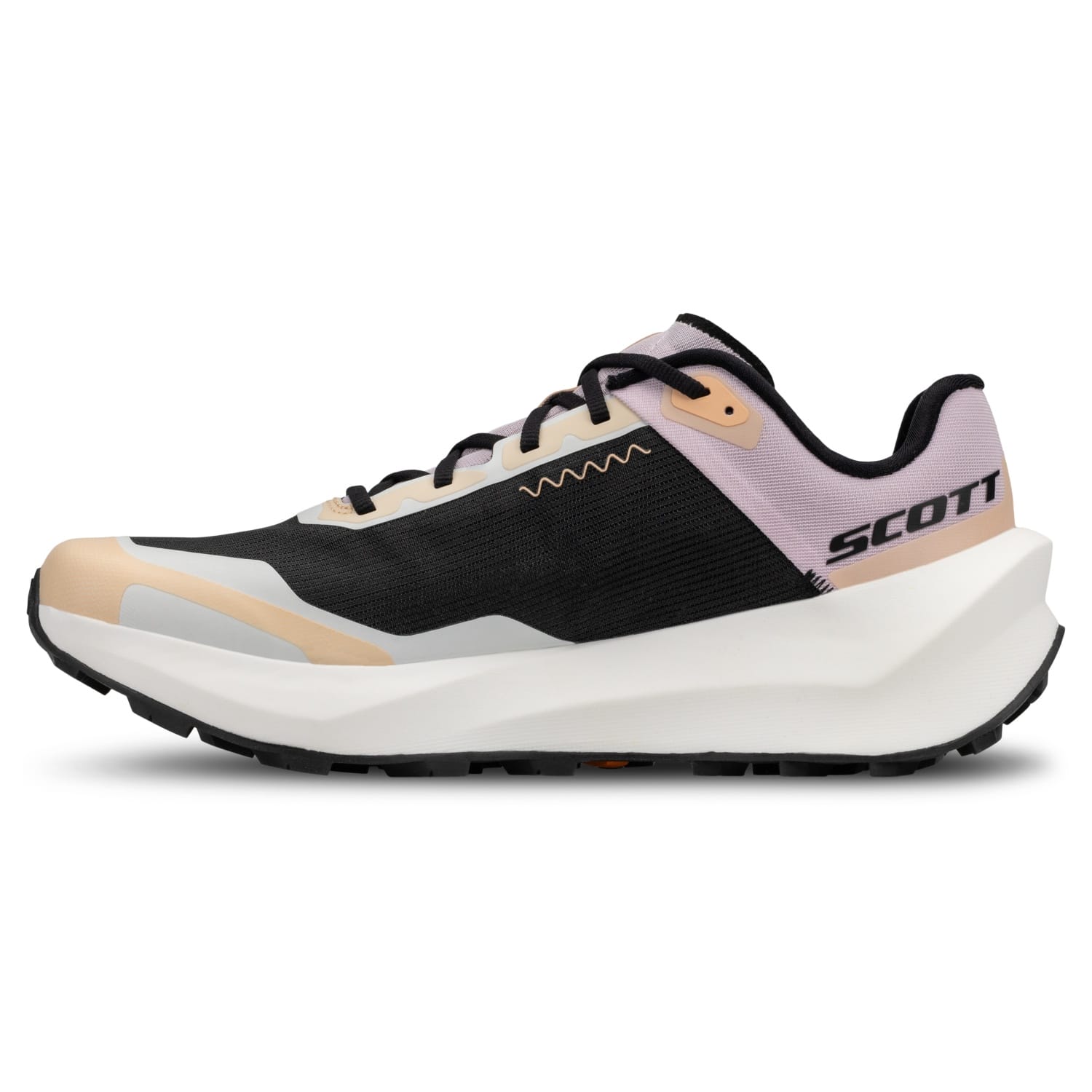 Imagen 4 de Zapatillas de trail running de mujer KINABALU ULTRA Scott - Negro / Rosa Negro / Rosa