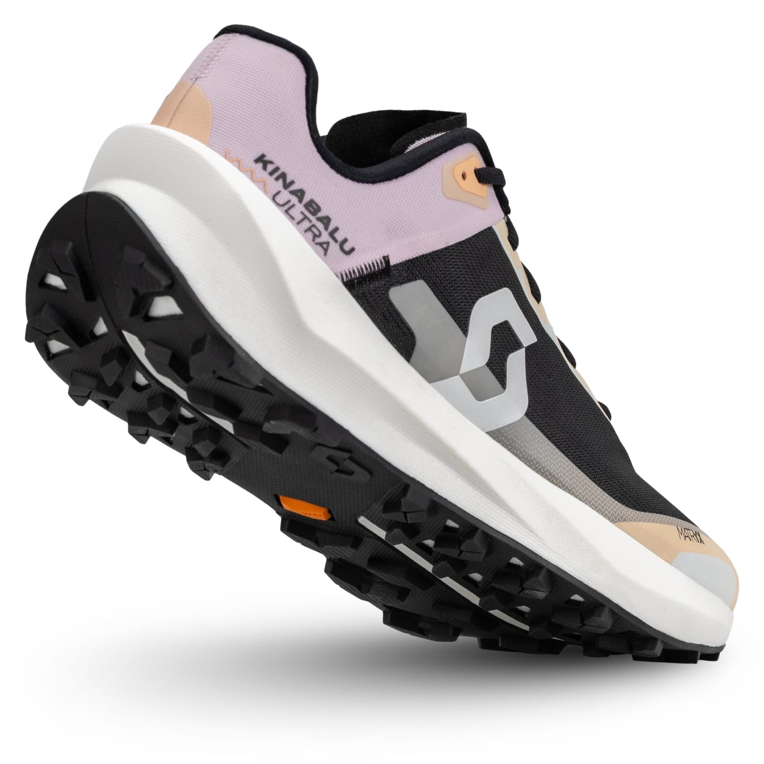 Imagen 5 de Zapatillas de trail running de mujer KINABALU ULTRA Scott - Negro / Rosa Negro / Rosa