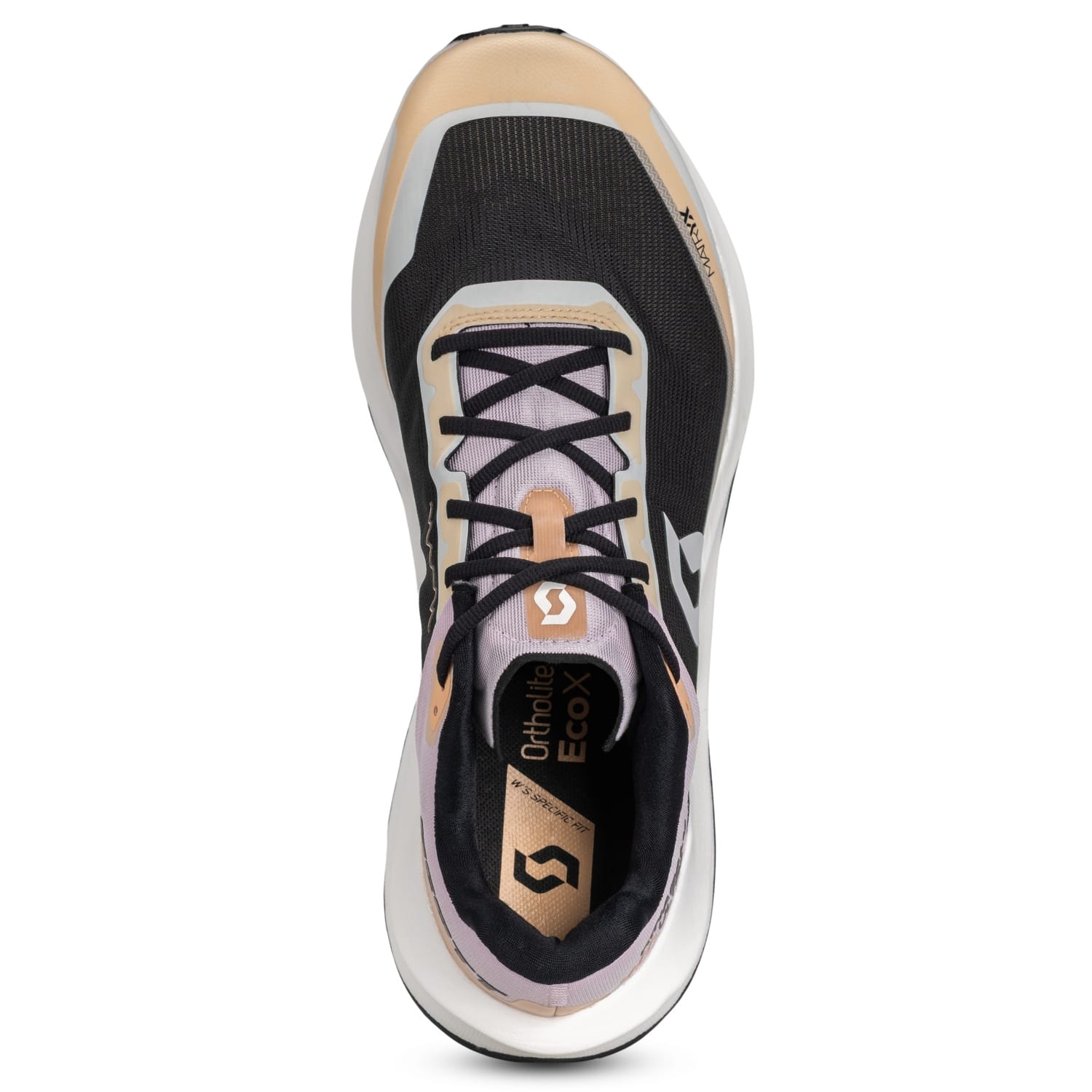 Imagen 6 de Zapatillas de trail running de mujer KINABALU ULTRA Scott - Negro / Rosa Negro / Rosa