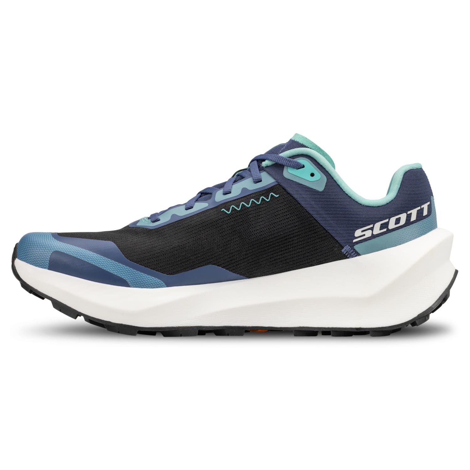Imagen 4 de Zapatillas de trail running de mujer KINABALU ULTRA Scott - Negro / Azul Negro / Azul