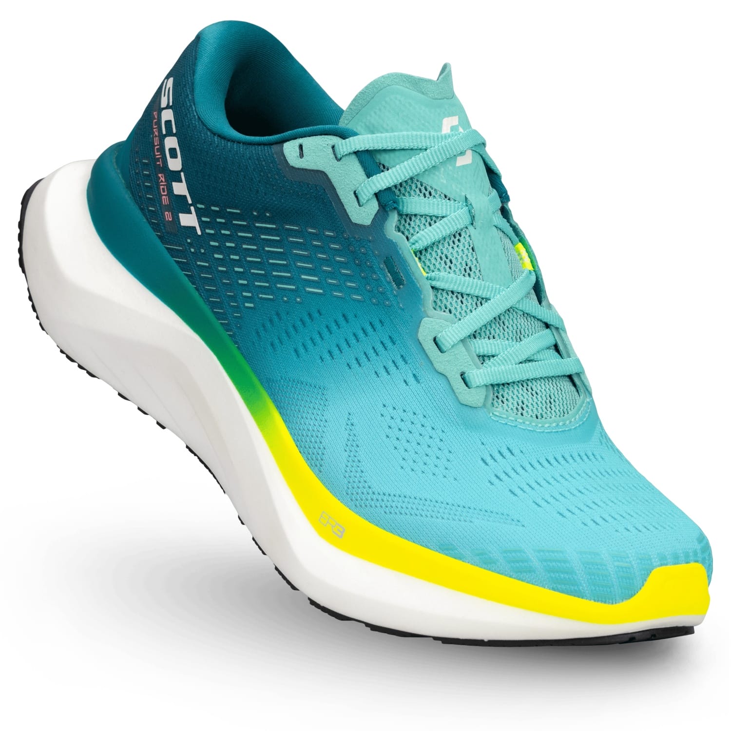 Zapatillas de running de mujer PURSUIT RIDE 2 Scott - Azul / Amarillo Azul / Amarillo-3