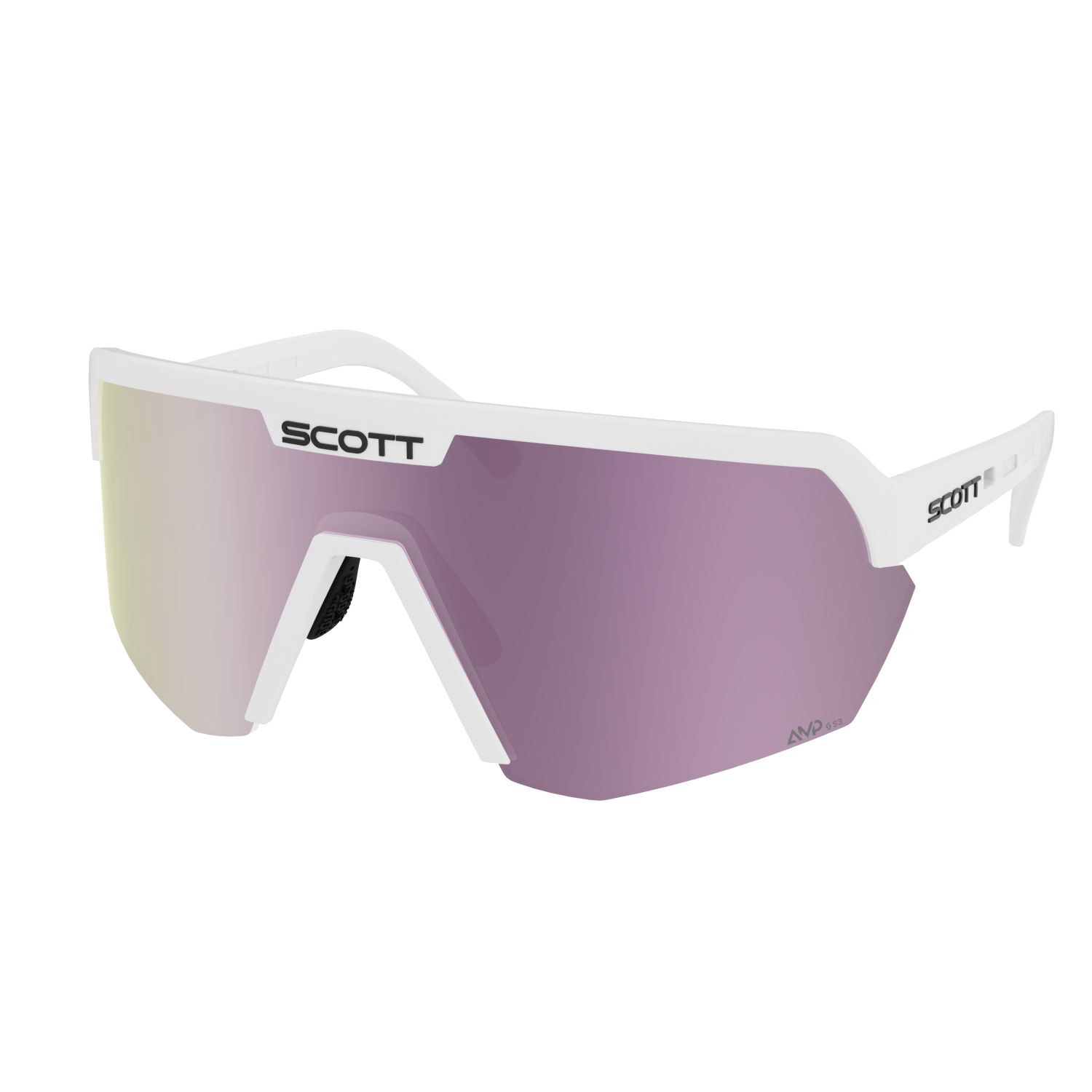 Imagen 0 de Gafas de sol de ciclismo SPORT SHIELD lente categoría 3 Scott Blanco