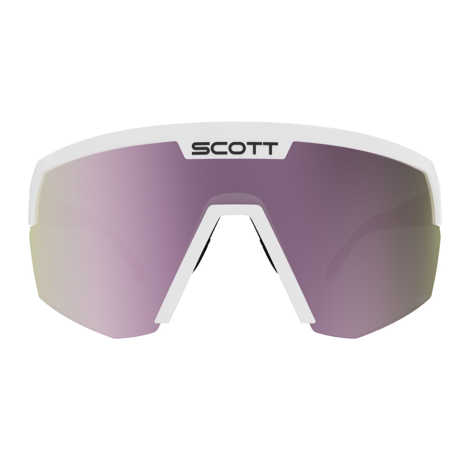 Gafas de sol de ciclismo SPORT SHIELD lente categoría 3 Scott - Blanco Blanco-2