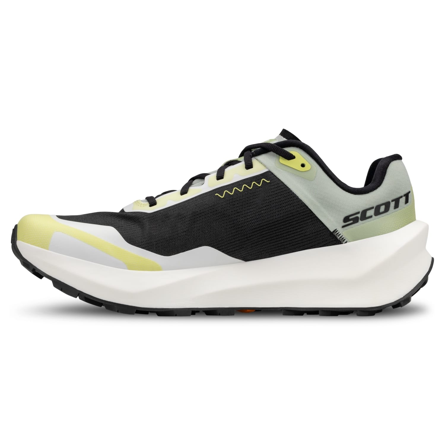 Imagen 4 de Zapatillas de trail running de hombre KINABALU ULTRA Scott - Negro / Amarillo Negro / Amarillo