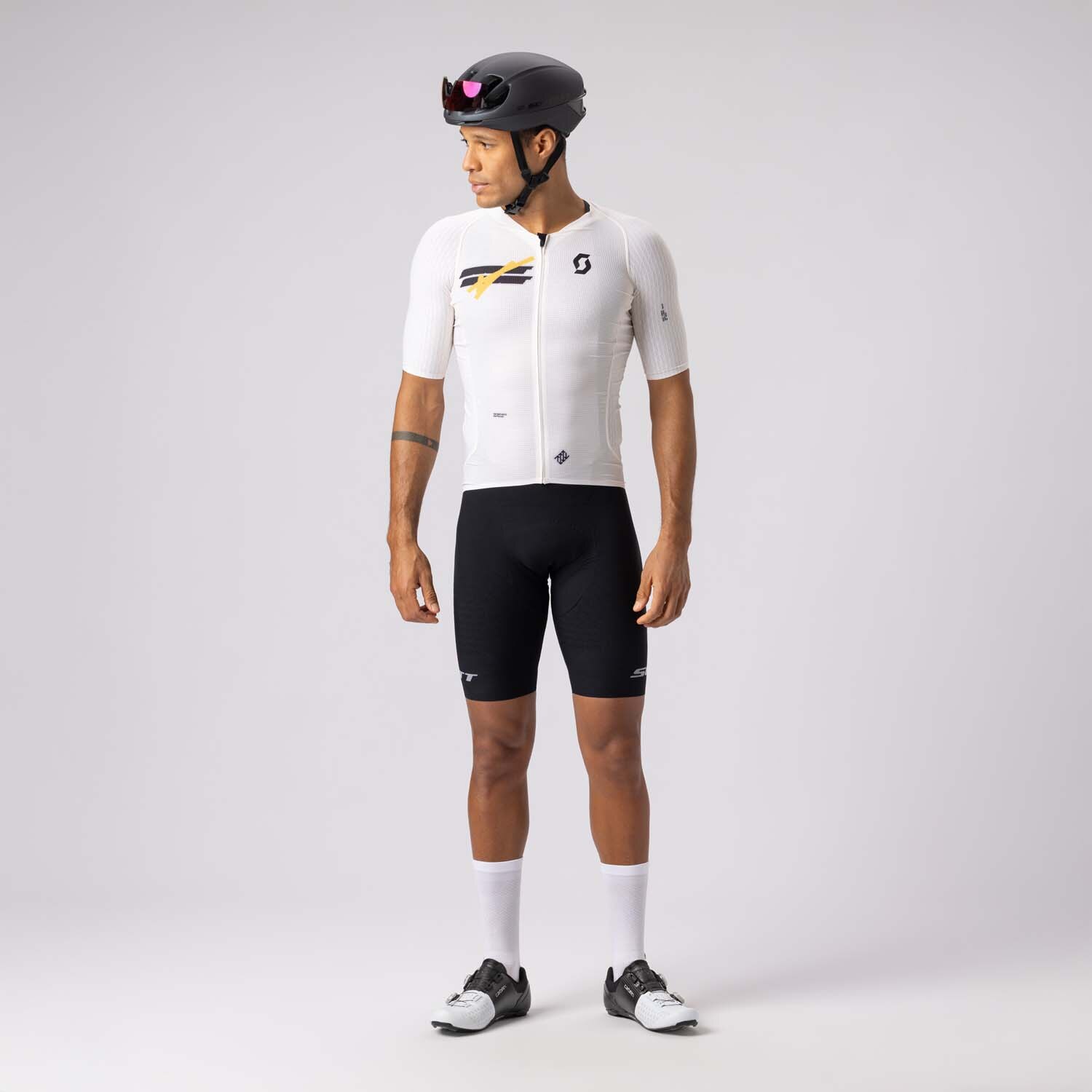 Maillot de ciclismo de hombre ULTD AERO SS Scott - Blanco roto Blanco roto-3