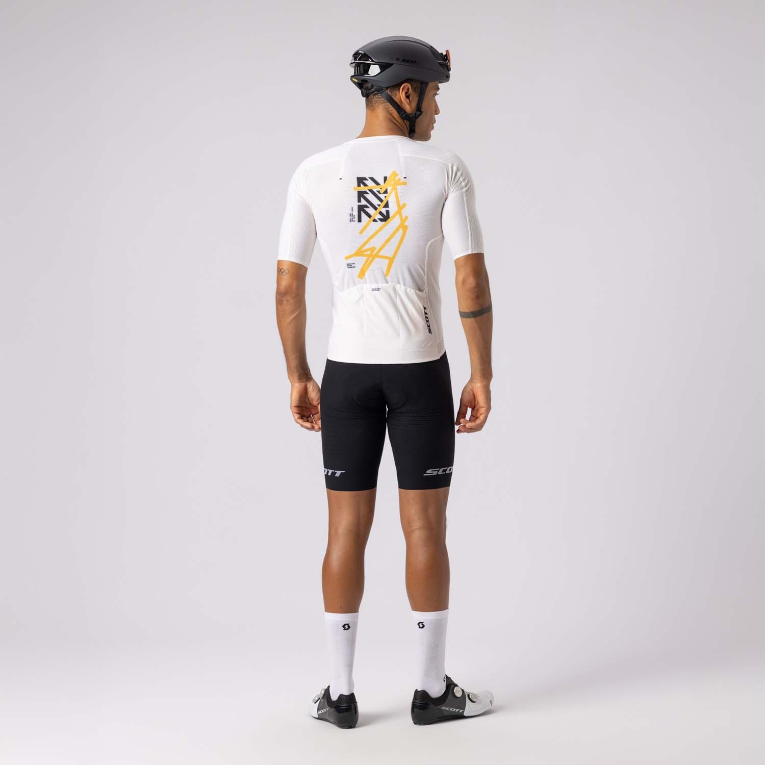 Maillot de ciclismo de hombre ULTD AERO SS Scott - Blanco roto Blanco roto-4