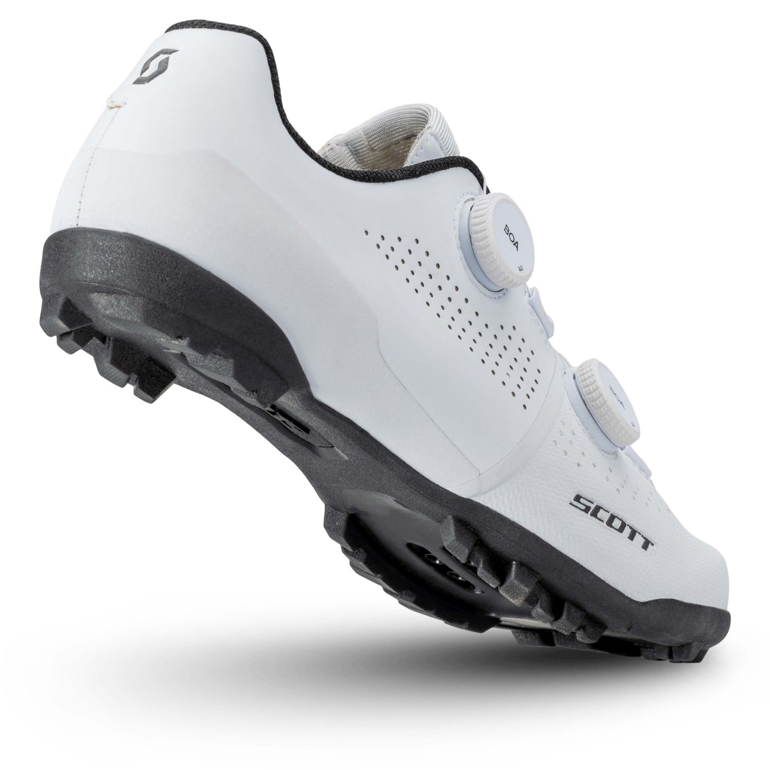 Imagen 3 de Zapatillas de ciclismo de mujer GRAVEL RC CARBON Scott - Blanco Blanco