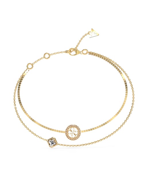 Imagen 0 de Pulsera 4g crush de acero dorado