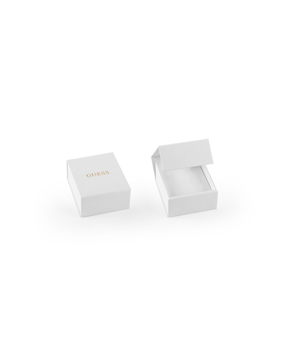 Pendientes Hoops i did it again de acero plateado Plata-2