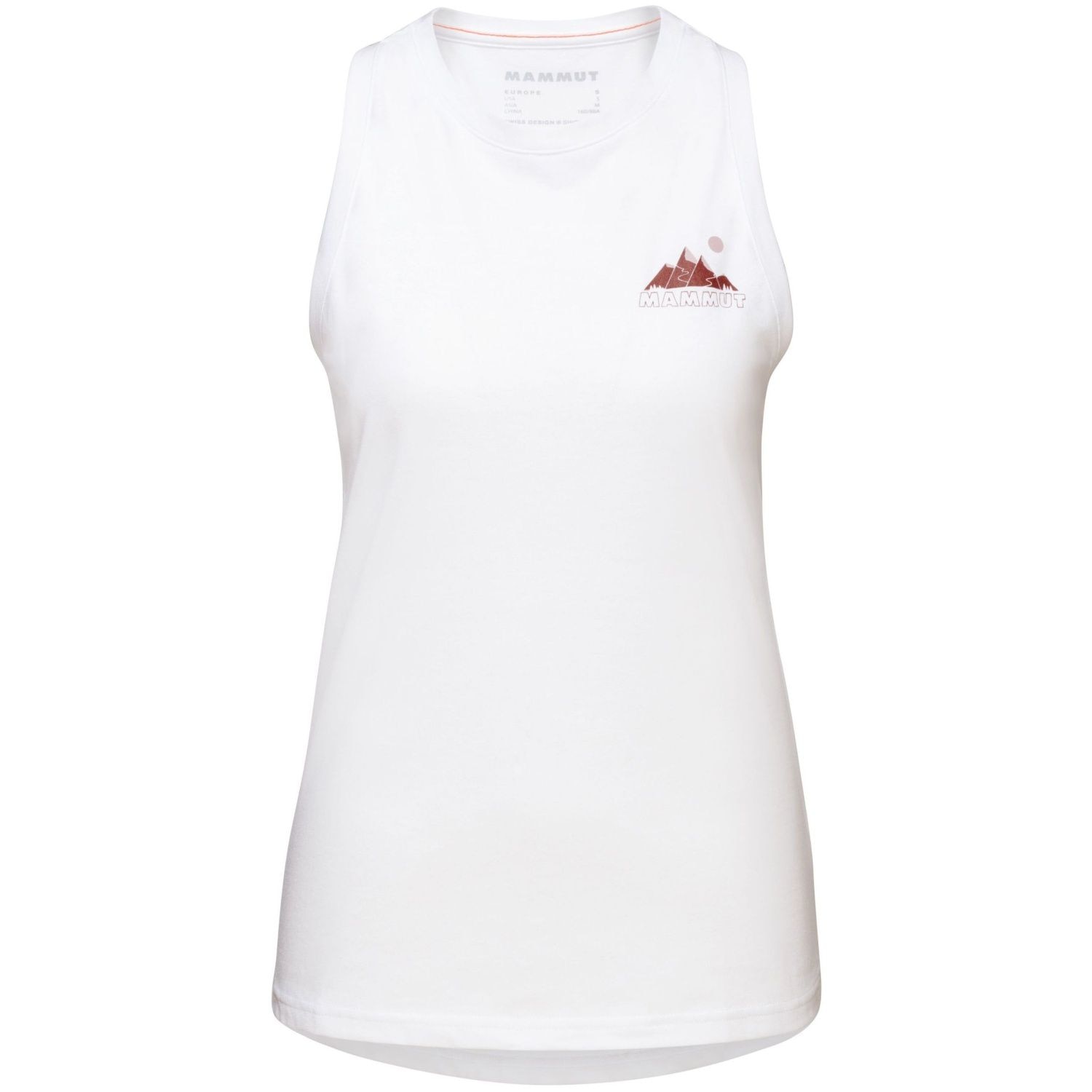 Mammut Camiseta de montaña de mujer DE TIRANTES CORE SUNRISE Blanco