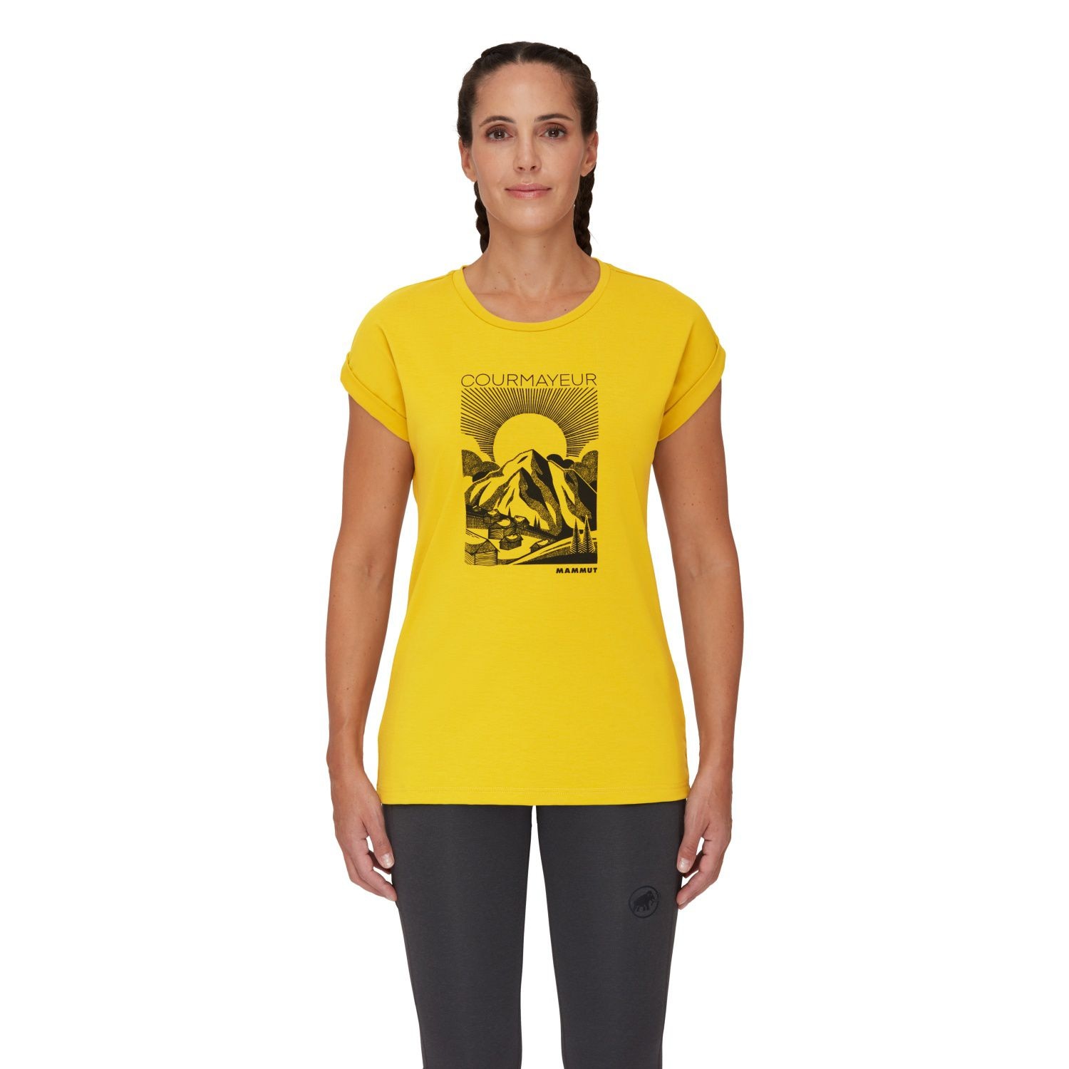 Mammut Camiseta de montaña de mujer MOUNTAIN COURMAYEUR Blanco