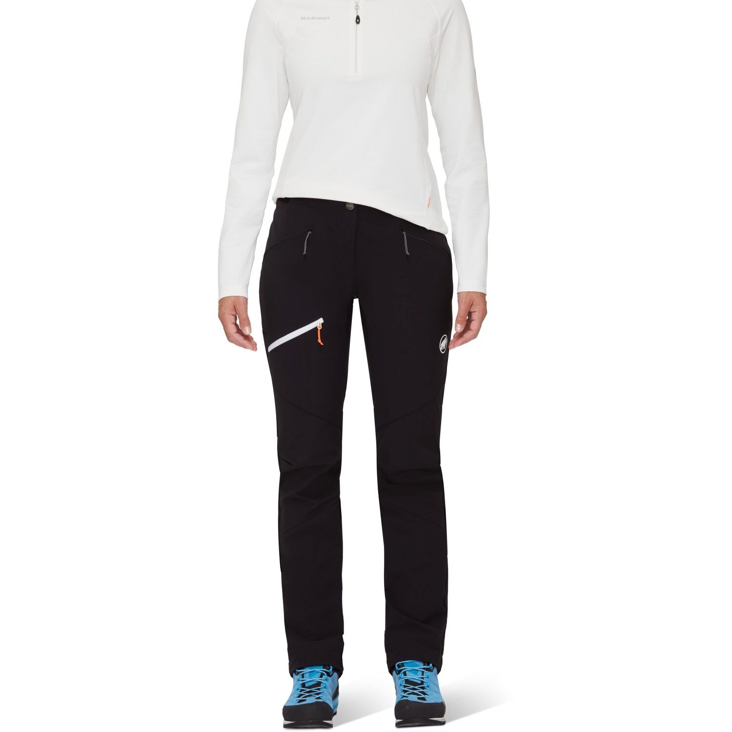 Imagen 0 de Pantalón de montaña de mujer TAISS Mammut Negro
