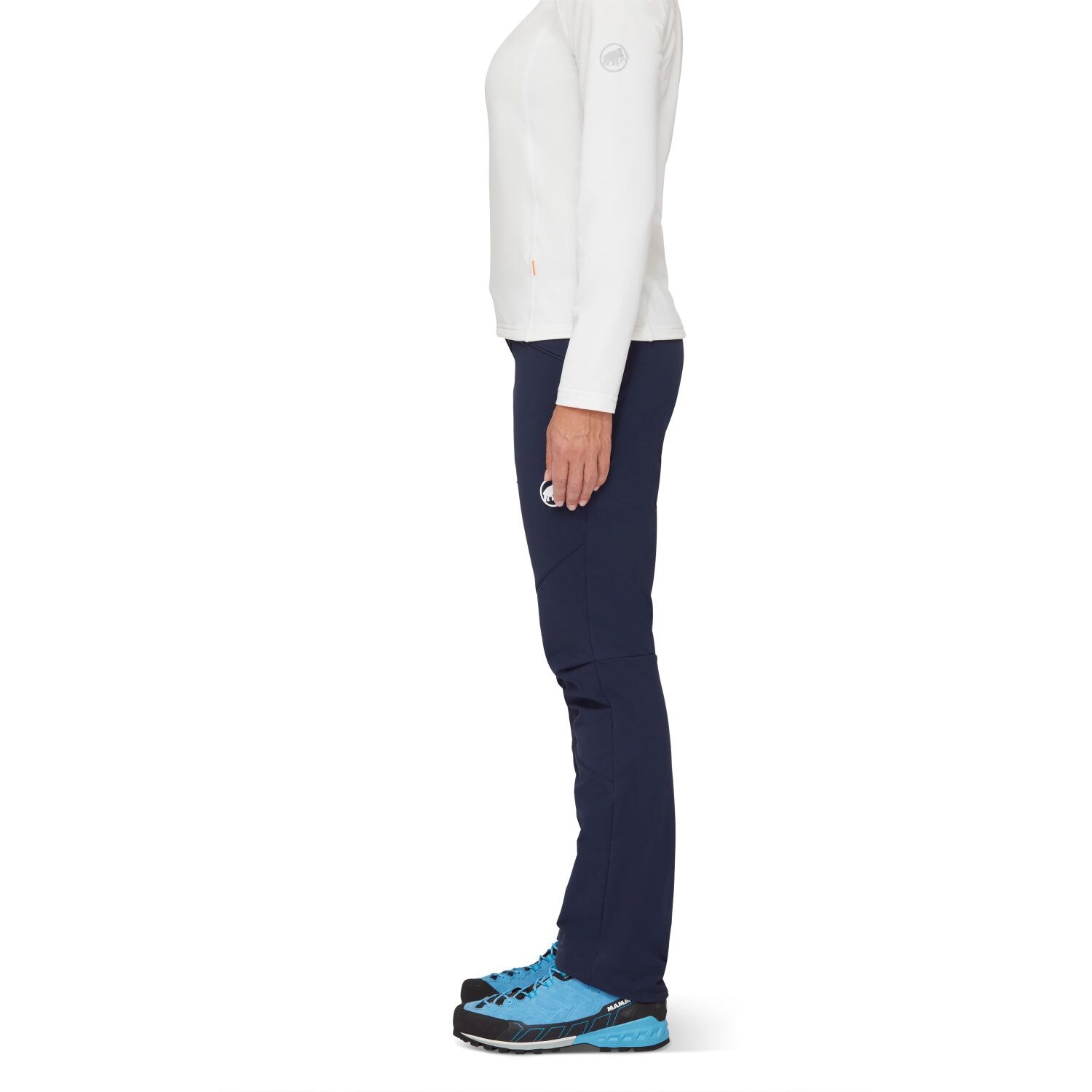Pantalón de montaña de mujer TAISS Mammut - Azul marino Azul marino-5