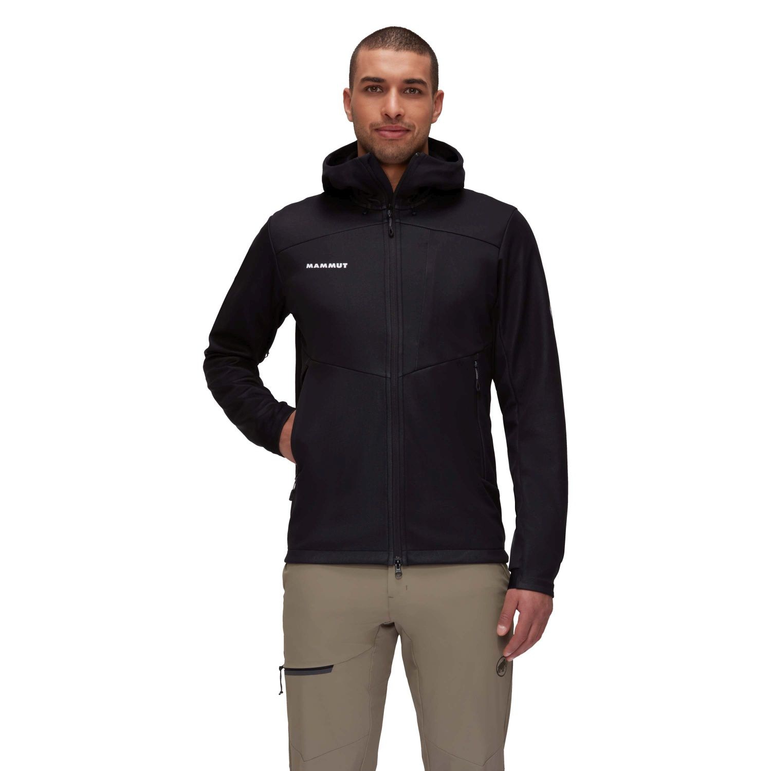 Mammut Chaqueta de montaña de hombre ULTIMATE VII cortavientos Negro