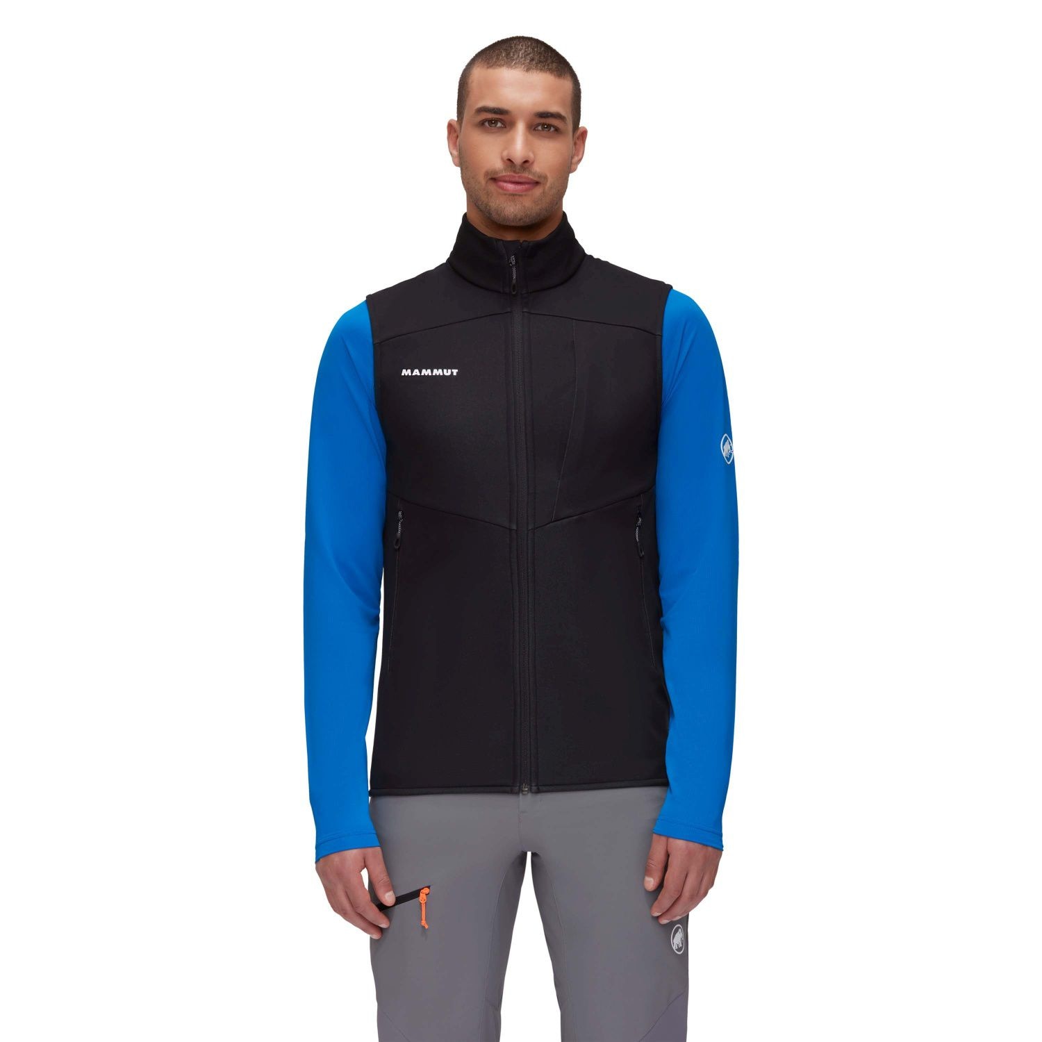 Mammut Chaleco de montaña de hombre ULTIMATE VII cortavientos Negro