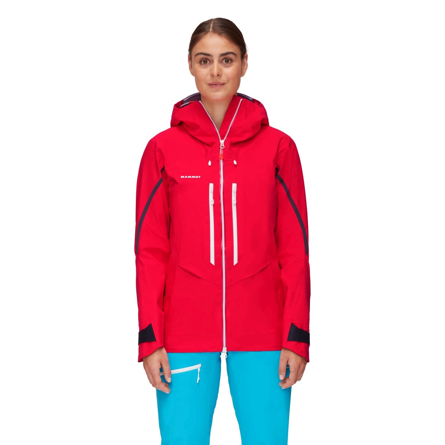 Chaqueta de montaña de mujer NORDWAND ADVANCED GORE-TEX PRO Mammut - Rojo Rojo-1