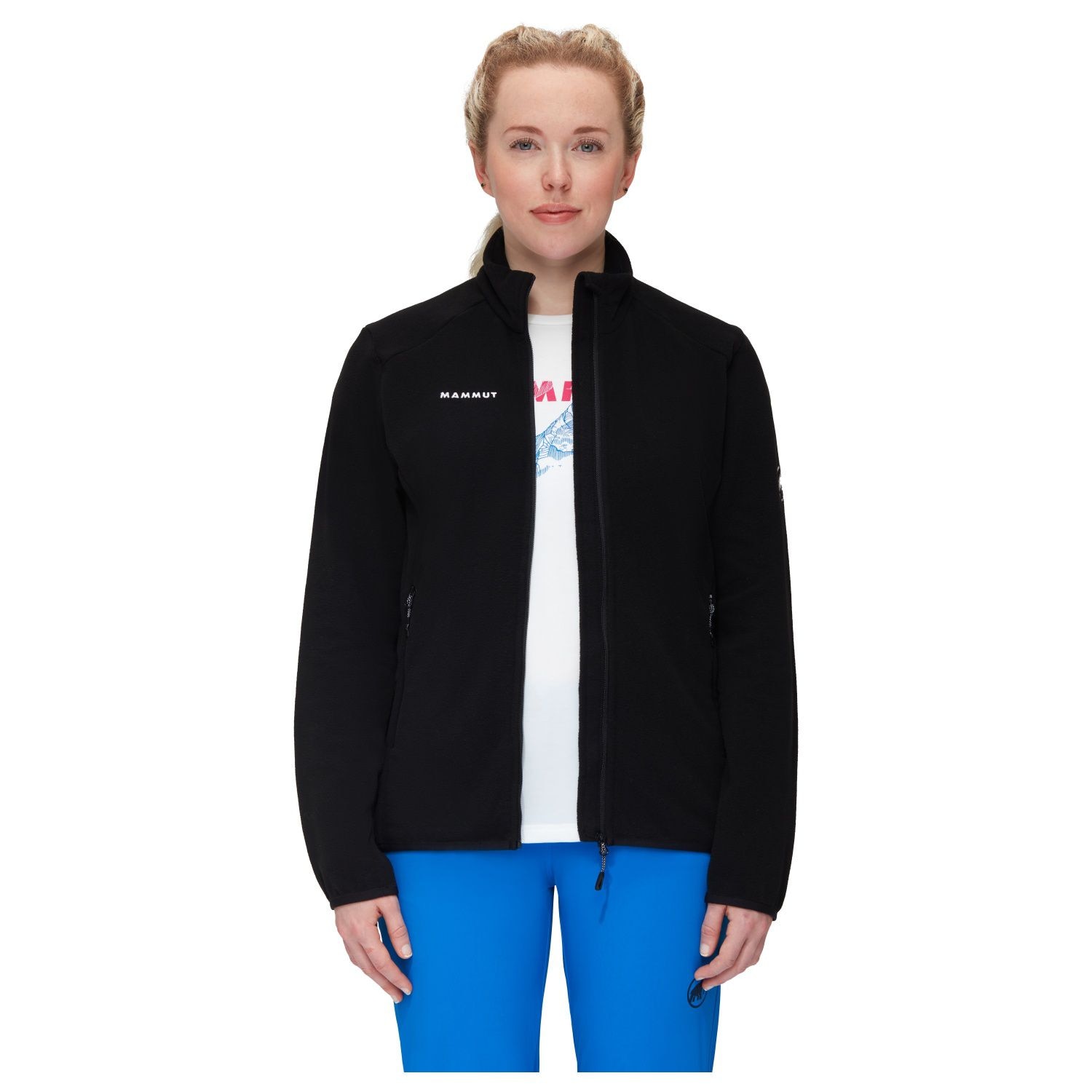 Forro polar de montaña de mujer INNOMINATA LIGHT Mammut - Negro Negro-1