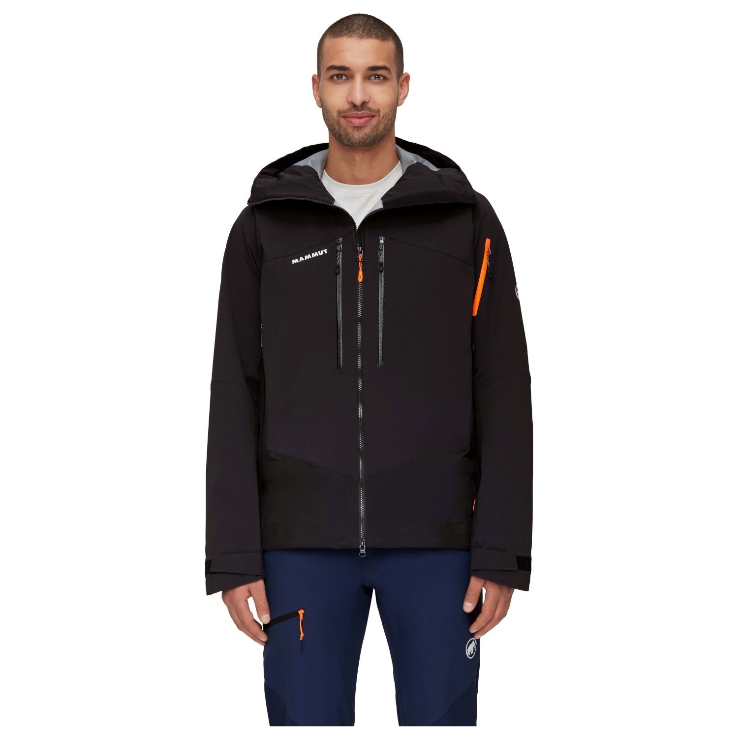 Mammut Chaqueta de montaña de hombre TAISS PRO impermeable Negro