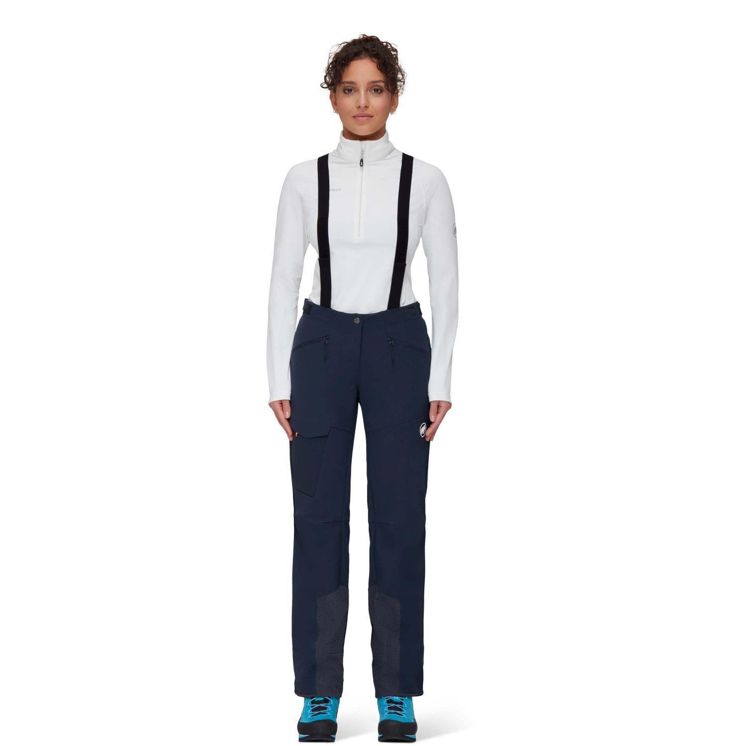 Mammut Pantalón de montaña de mujer TAISS PRO Azul marino