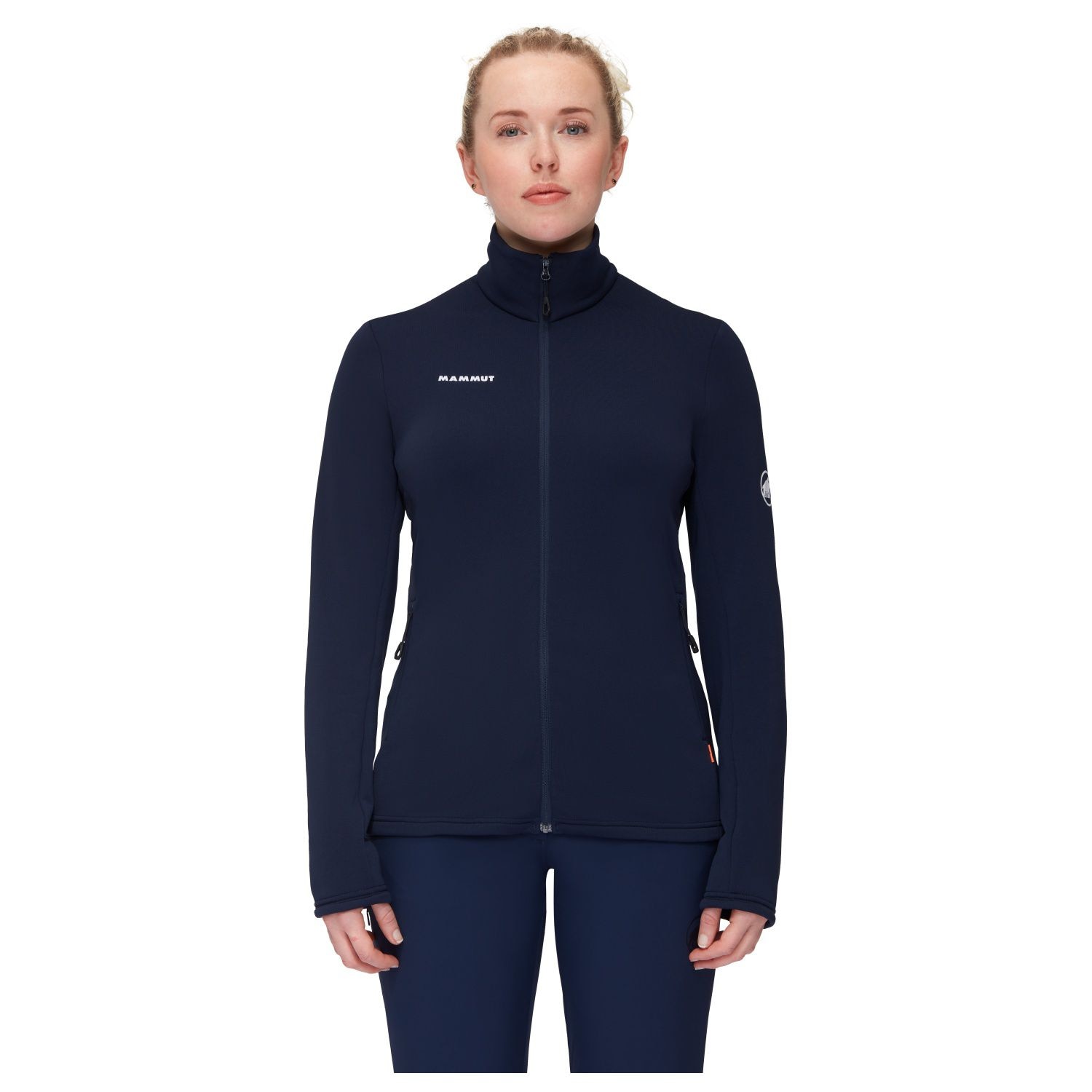 Forro polar de montaña de mujer ACONCAGUA LIGHT Mammut - Azul marino Azul marino-1