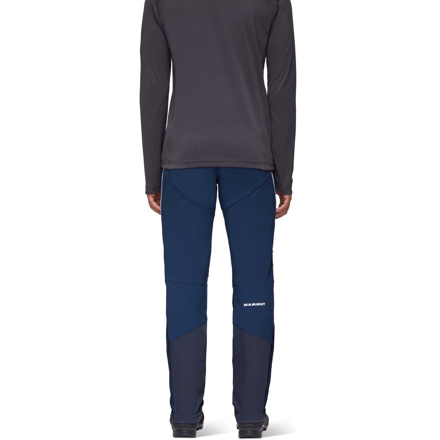 Pantalón de montaña de hombre AENERGY HYBRID Mammut - Azul marino Azul marino-3