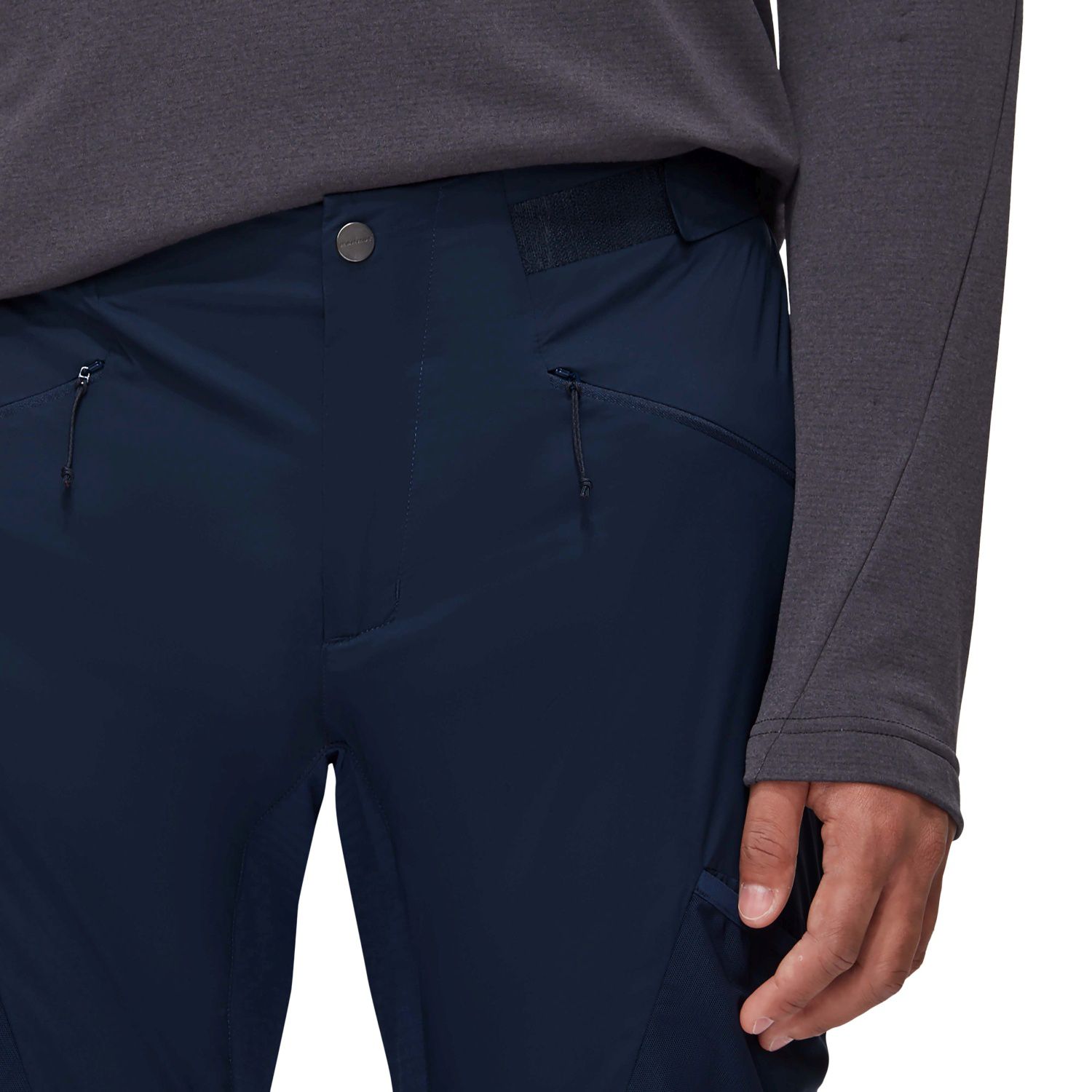 Pantalón de montaña de hombre AENERGY HYBRID Mammut - Azul marino Azul marino-5