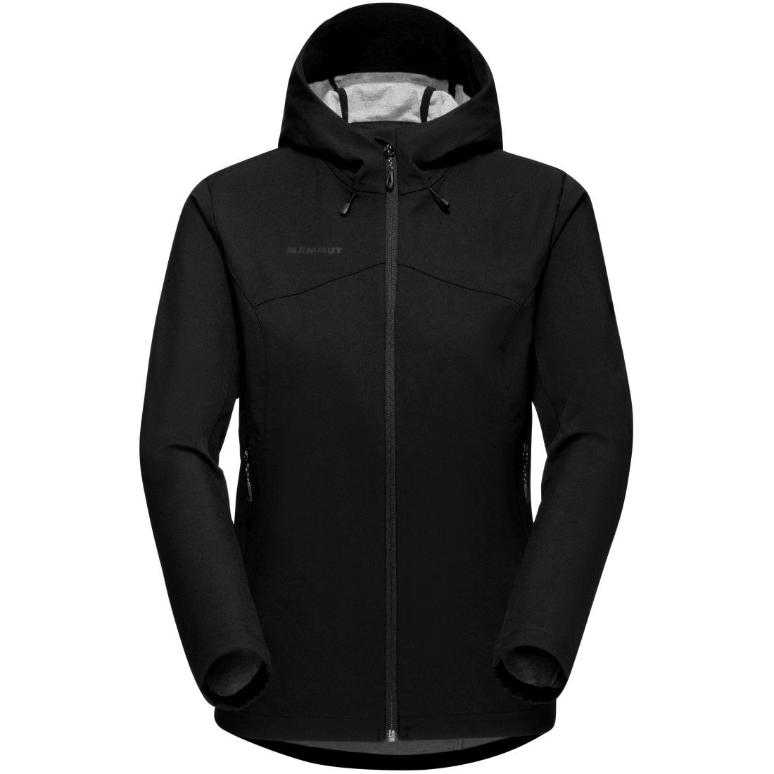 Imagen 0 de Chaqueta de montaña de mujer CORPORATE cortavientos Mammut Negro